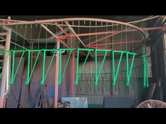 The production process of spraying plastic