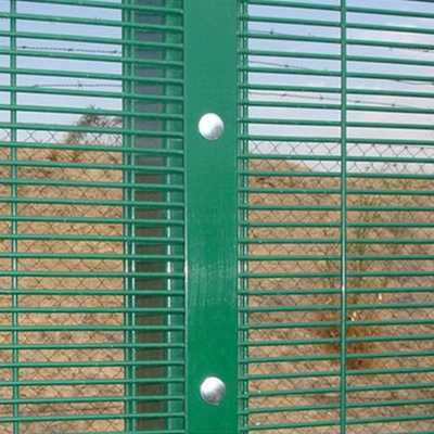 Galvanized Clear View Anti Theft Anti Cut Fence 358 Anti Climb High Security Welded Wire Mesh Fence Panels