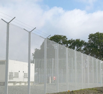 hot dipped  galvanized Powder Coated High Security Anti Climb Mesh 358 Fence