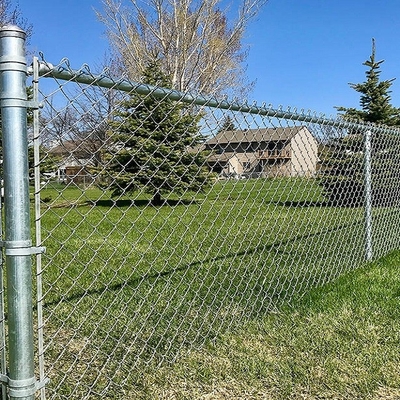 8 Foot Waterproof hot dipped Galvanized Plastic Coated Chain Link Fence
