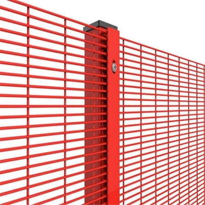 Durable welded 358 anti climb high security wire mesh fence for sale