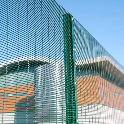 Anti climb anti cutting Hot-Dipped Galvanized Powder Coating Prison 358 High Security Fence