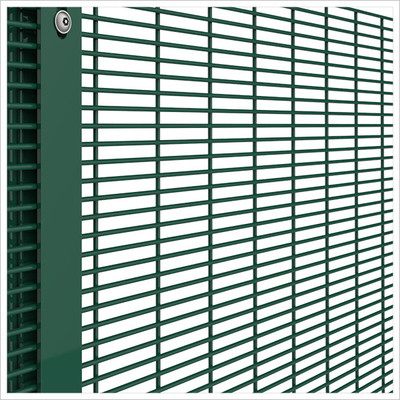 hot dipped  galvanized Powder Coated High Security Anti Climb Mesh 358 Fence