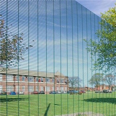 Durable welded 358 anti climb high security wire mesh fence for sale