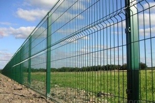 50x150mm Square Post 3d Welded Wire Fence Powder Coated